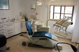 Pasillo de la clínica dental