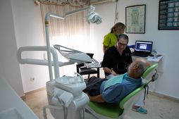 Recepción de la clínica dental